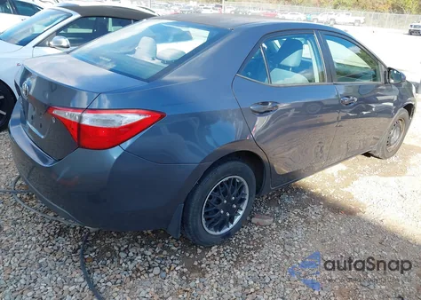 2014 Toyota Corolla L z USA, uszkodzony, nr VIN 2T1BURHE2EC027800